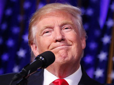Tổng thống Mỹ đắc cử Donald Trump.